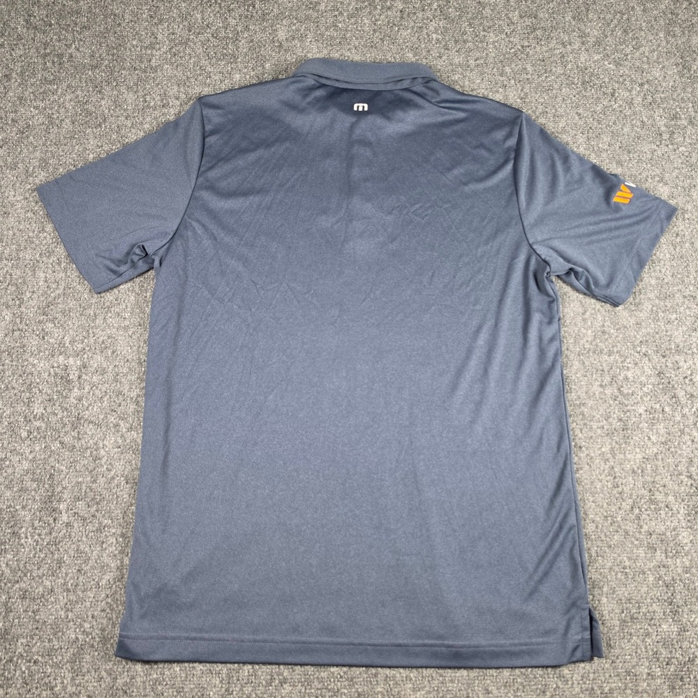 TravisMathew Coto Performance Polo Men L Vintage Indigo Blue TM1MU410 NWT - Picture 10 of 10
